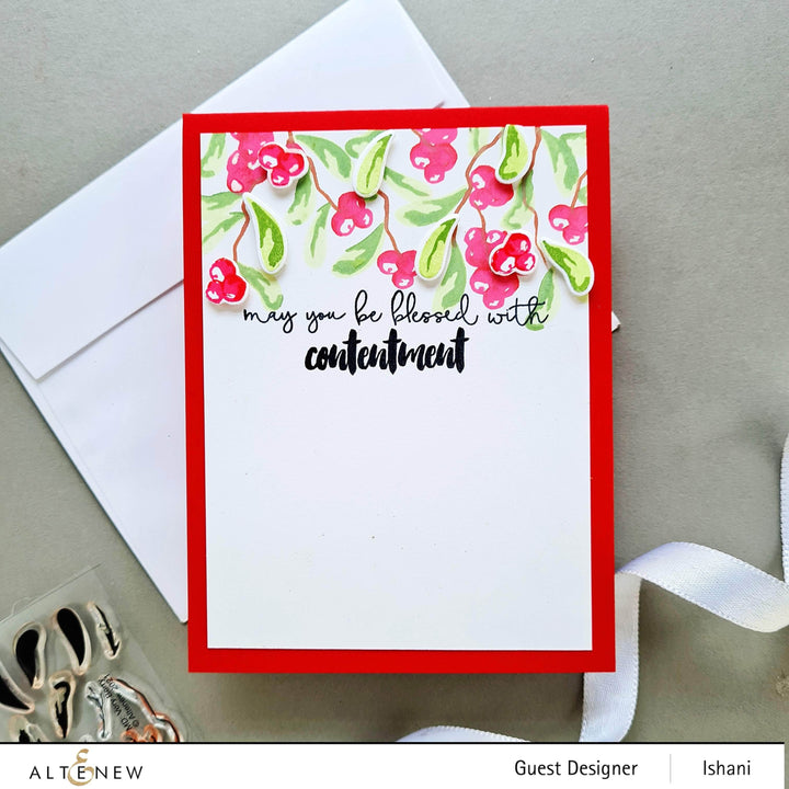 Altenew Mini Delight Mini Delight: Very Berry Stamp & Die Set