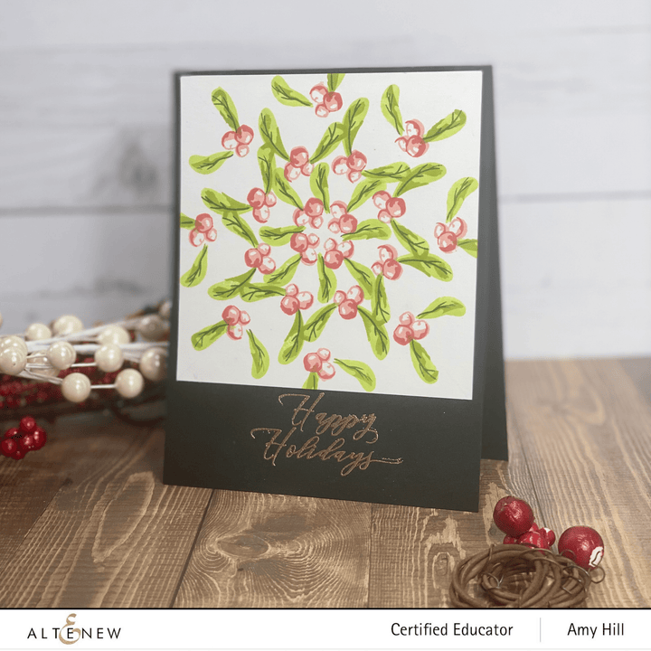 Altenew Mini Delight Mini Delight: Very Berry Stamp & Die Set