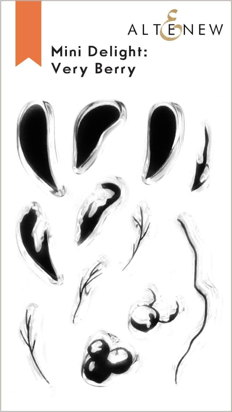 Altenew Mini Delight Mini Delight: Very Berry Stamp & Die Set