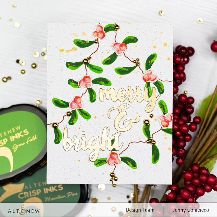 Altenew Mini Delight Mini Delight: Very Berry Stamp & Die Set