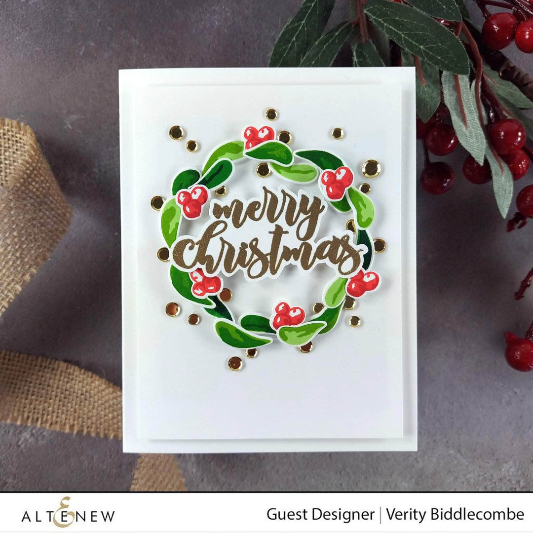 Altenew Mini Delight Mini Delight: Very Berry Stamp & Die Set