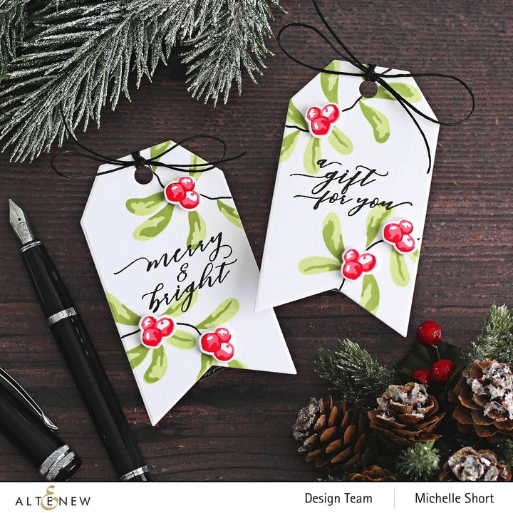 Altenew Mini Delight Mini Delight: Very Berry Stamp & Die Set