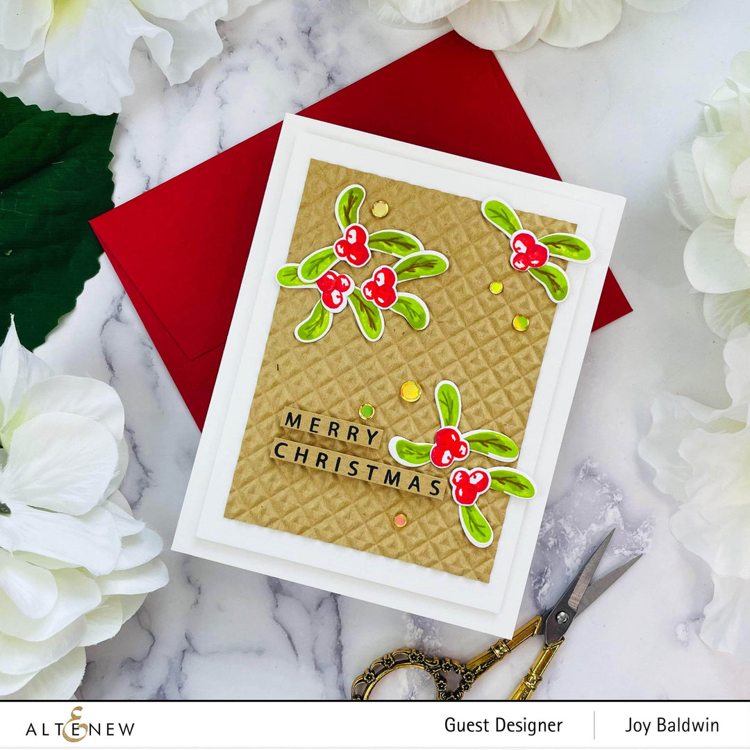 Altenew Mini Delight Mini Delight: Very Berry Stamp & Die Set