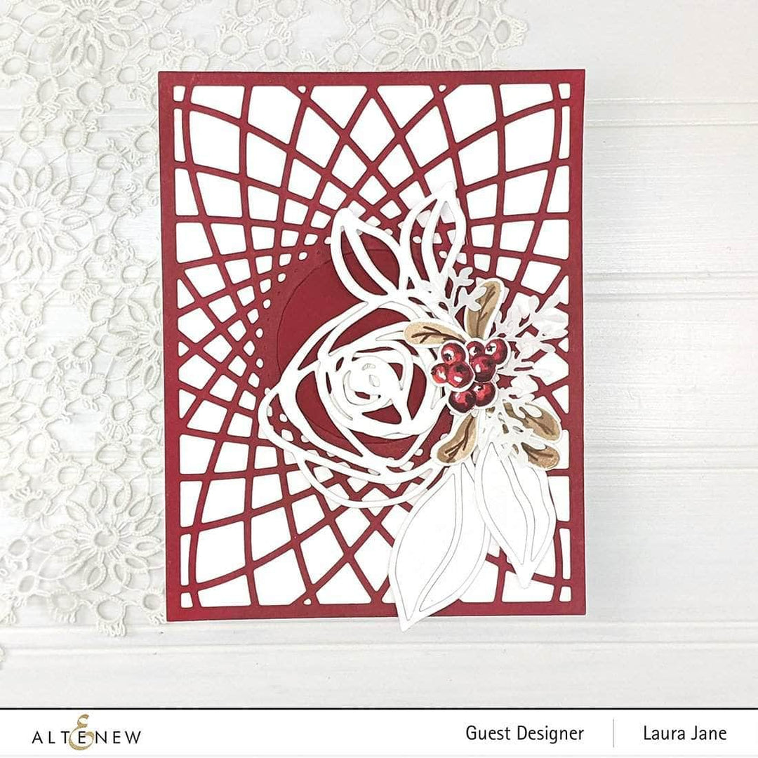 Altenew Mini Delight Mini Delight: Very Berry Stamp & Die Set