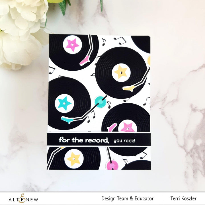 Altenew Mini Delight Mini Delight: Vinyl Style Stamp & Die Set