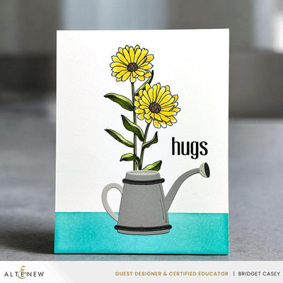 Mini Delight: Watering Daisies Stamp & Die Set