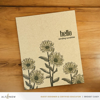 Mini Delight: Watering Daisies Stamp & Die Set