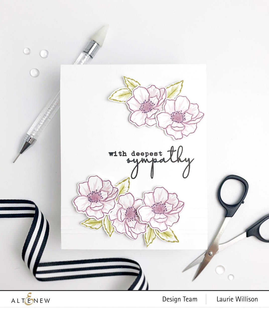 Altenew Mini Delight Mini Delight: Winsome Bloom Stamp & Die Set
