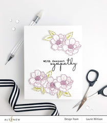Altenew Mini Delight Mini Delight: Winsome Bloom Stamp & Die Set