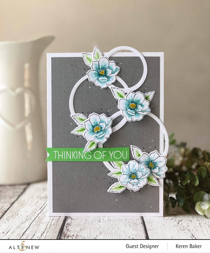 Altenew Mini Delight Mini Delight: Winsome Bloom Stamp & Die Set