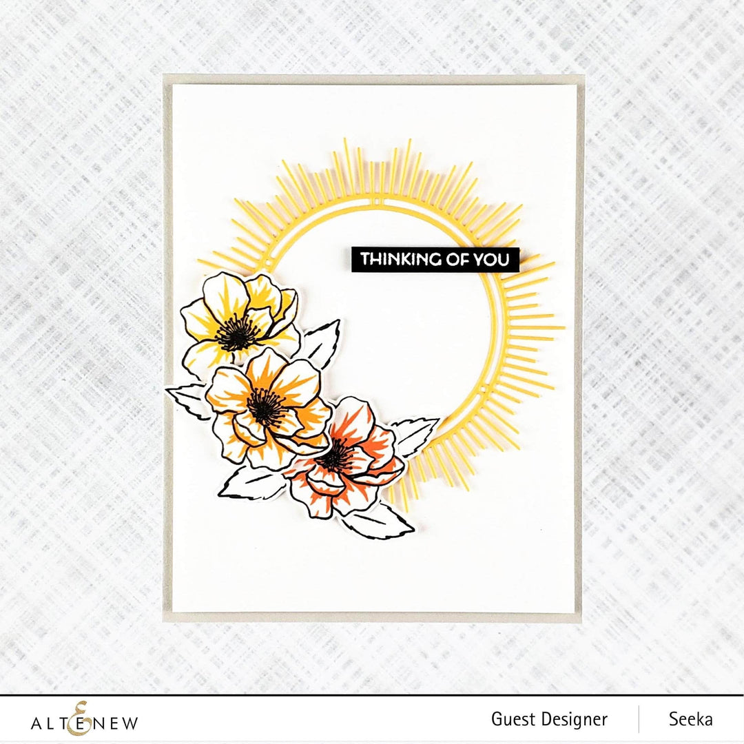 Altenew Mini Delight Mini Delight: Winsome Bloom Stamp & Die Set