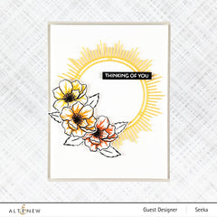 Altenew Mini Delight Mini Delight: Winsome Bloom Stamp & Die Set