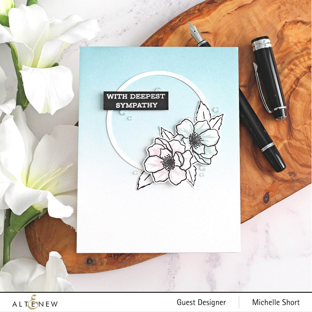 Altenew Mini Delight Mini Delight: Winsome Bloom Stamp & Die Set