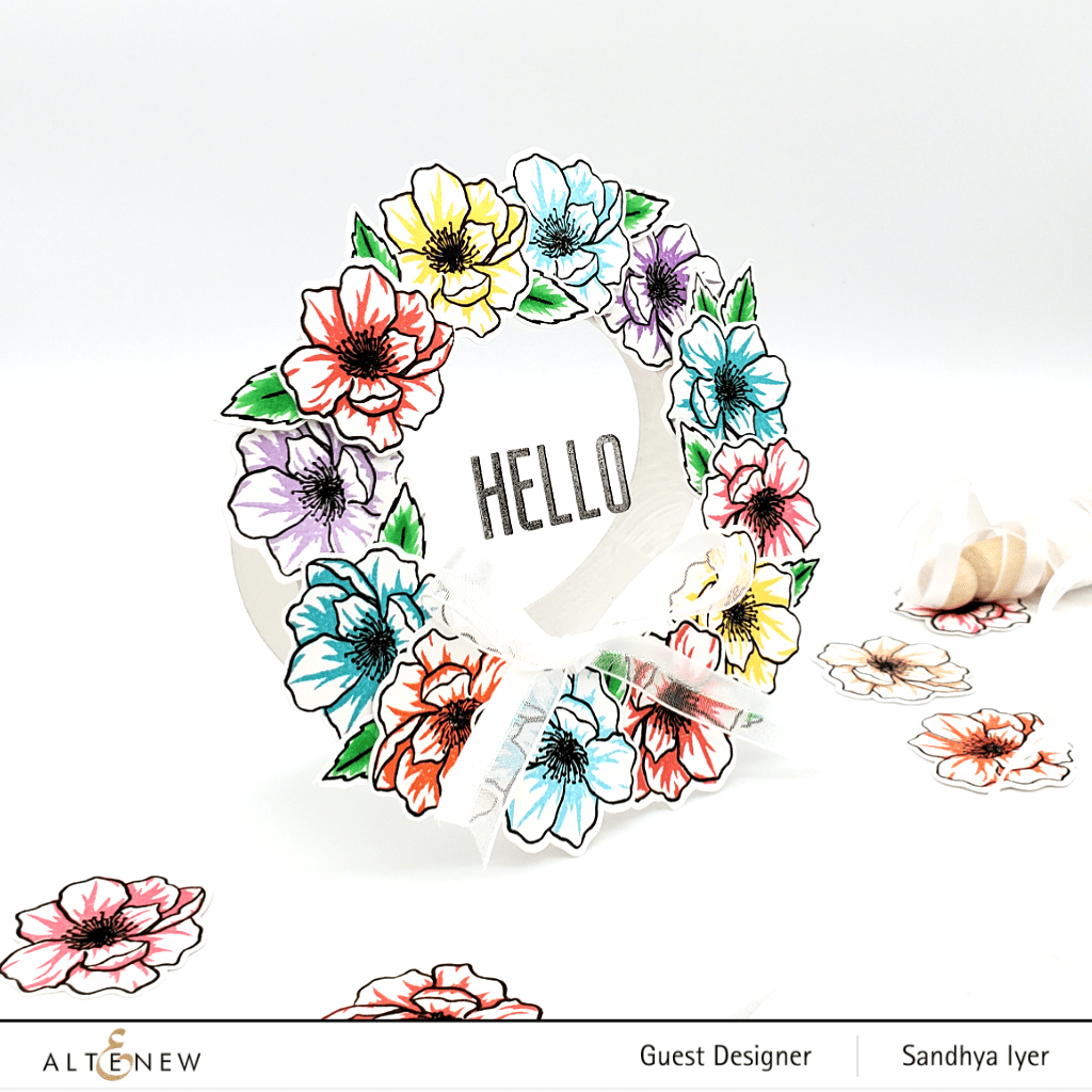 Altenew Mini Delight Mini Delight: Winsome Bloom Stamp & Die Set