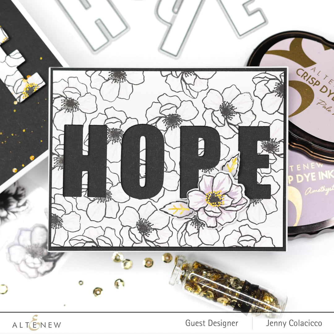 Altenew Mini Delight Mini Delight: Winsome Bloom Stamp & Die Set