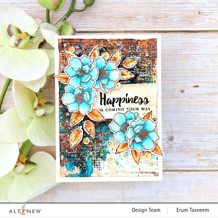 Altenew Mini Delight Mini Delight: Winsome Bloom Stamp & Die Set