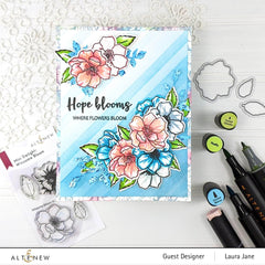 Altenew Mini Delight Mini Delight: Winsome Bloom Stamp & Die Set