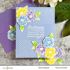 Altenew Mini Delight Mini Delight: Winsome Bloom Stamp & Die Set