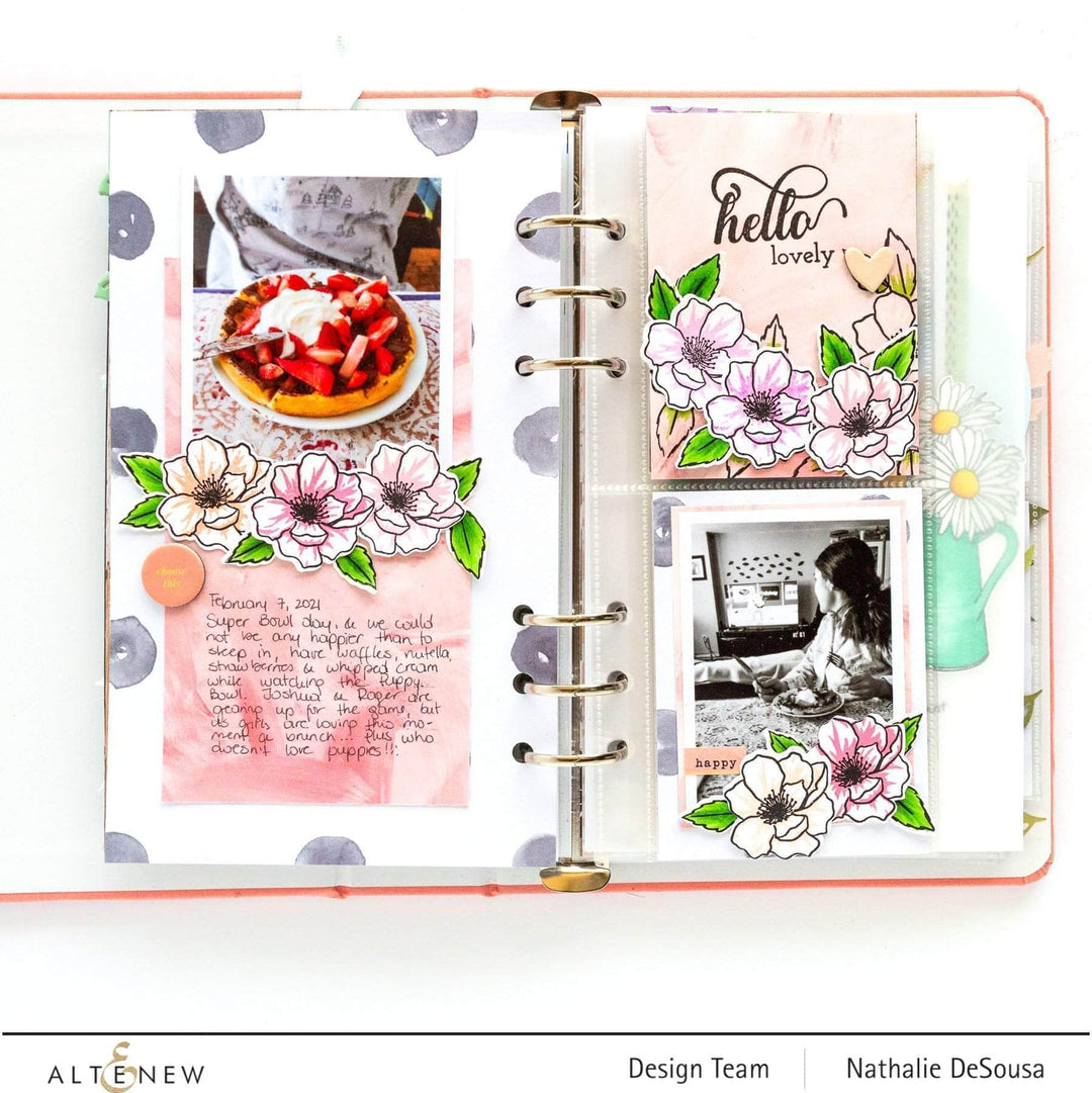 Altenew Mini Delight Mini Delight: Winsome Bloom Stamp & Die Set