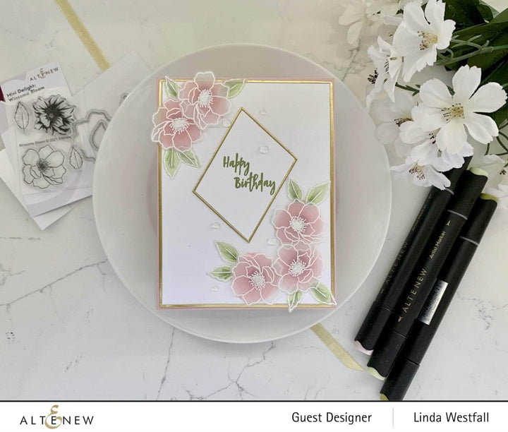 Altenew Mini Delight Mini Delight: Winsome Bloom Stamp & Die Set