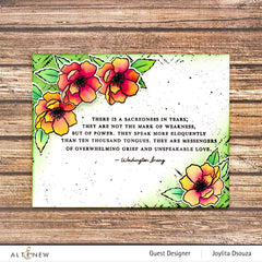 Altenew Mini Delight Mini Delight: Winsome Bloom Stamp & Die Set