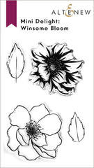 Altenew Mini Delight Mini Delight: Winsome Bloom Stamp & Die Set