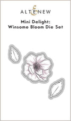Altenew Mini Delight Mini Delight: Winsome Bloom Stamp & Die Set