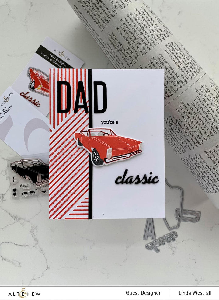 Altenew Mini Delight Mini Delight: You're a Classic Stamp & Die Set