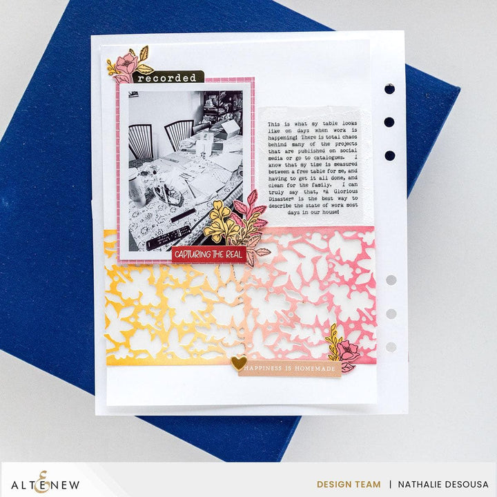 Mini Delight: Zero-Waste Leaf Potpourri Stamp & Die Set