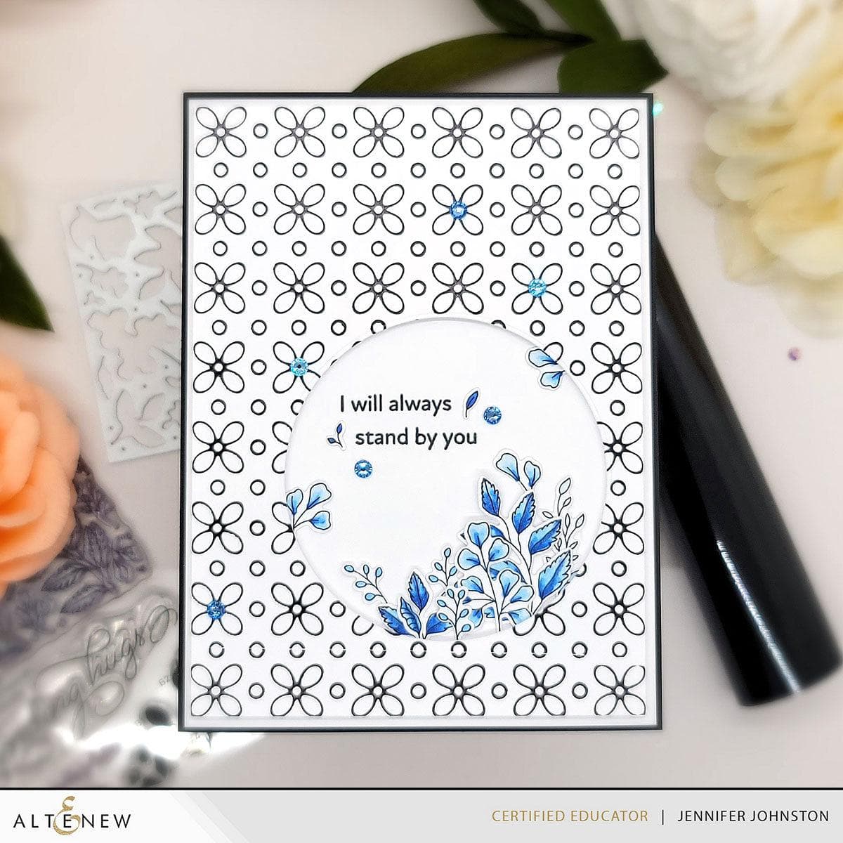 Mini Delight: Zero-Waste Leaf Potpourri Stamp & Die Set | Altenew