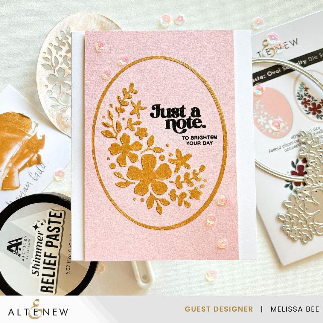 Gilded Elegance Shimmer Relief Paste Bundle