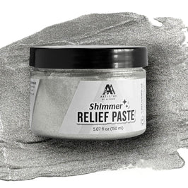 Shimmer Relief Paste - Antique Silver