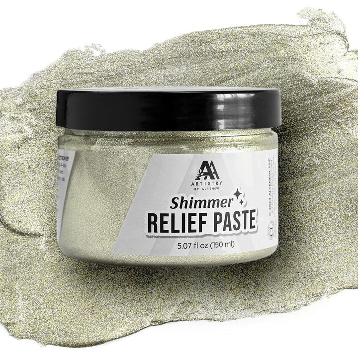 Shimmer Relief Paste - Brushed Pyrite