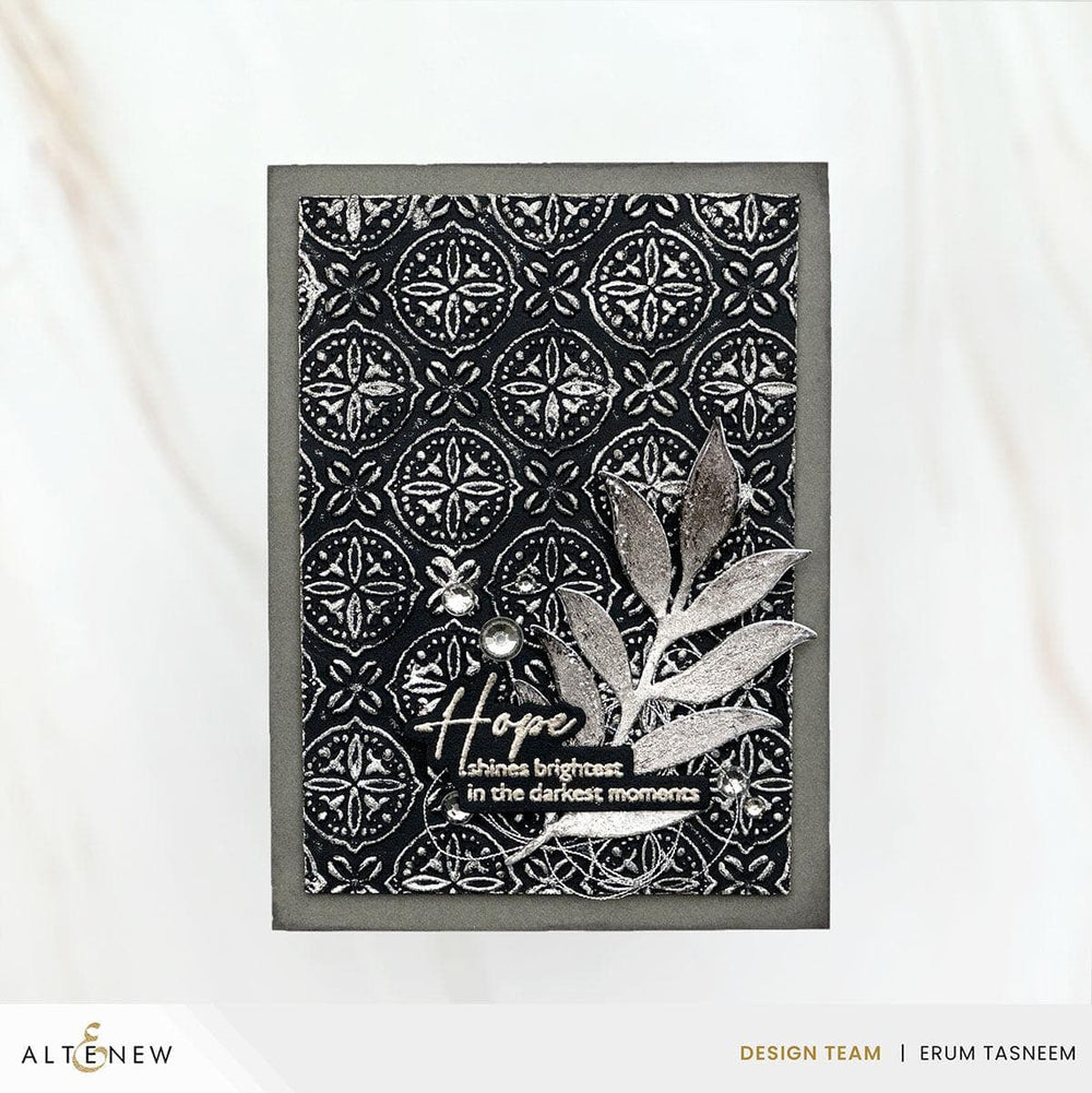 Shimmer Relief Paste - Burnished Platinum