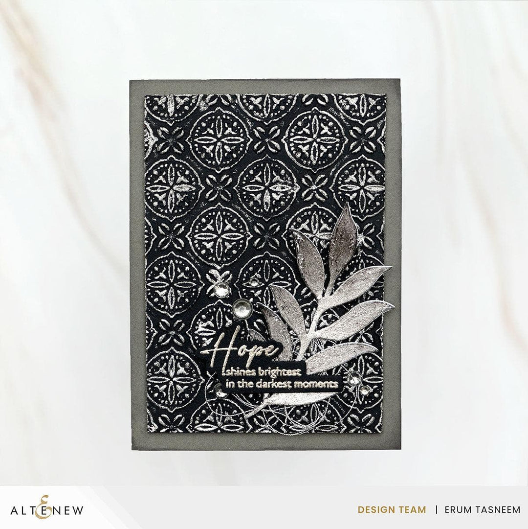 Shimmer Relief Paste - Burnished Platinum