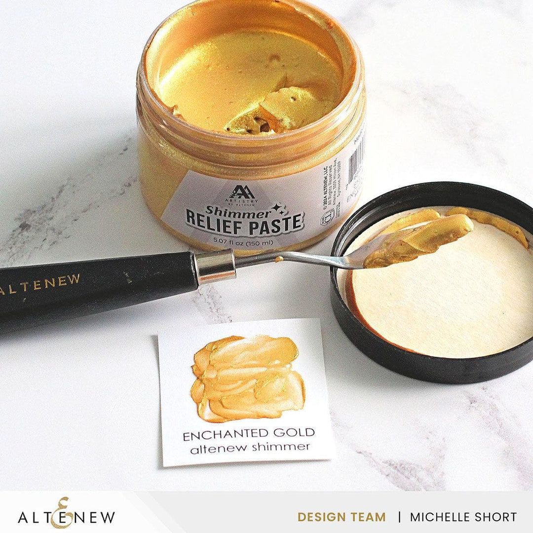 Shimmer Relief Paste - Enchanted Gold