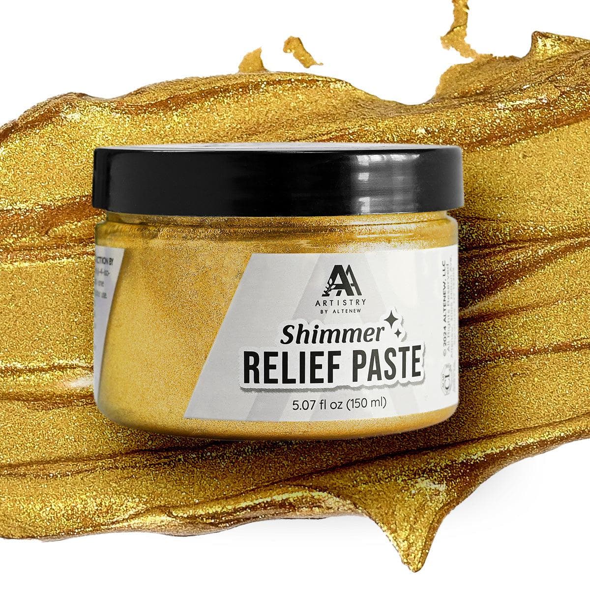 Shimmer Relief Paste - Mayan Gold | Altenew