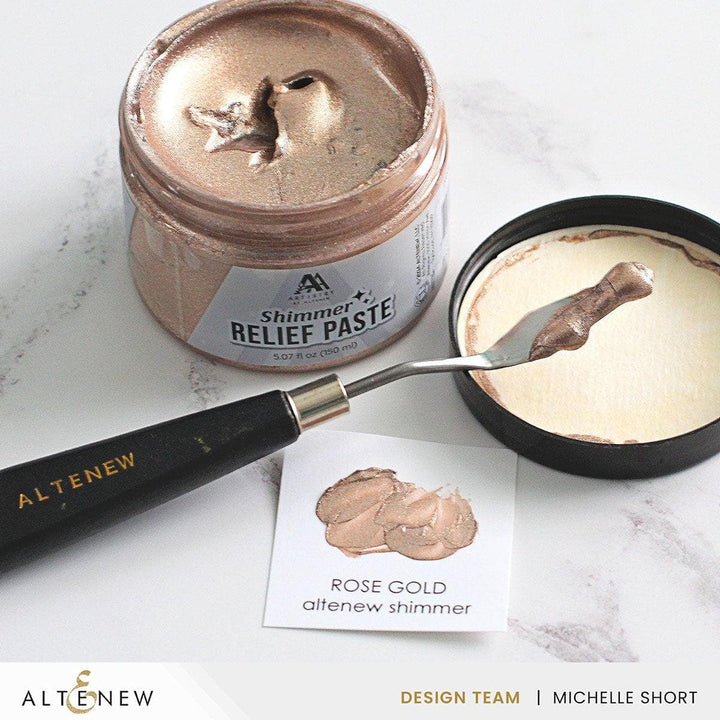 Shimmer Relief Paste - Rose Gold