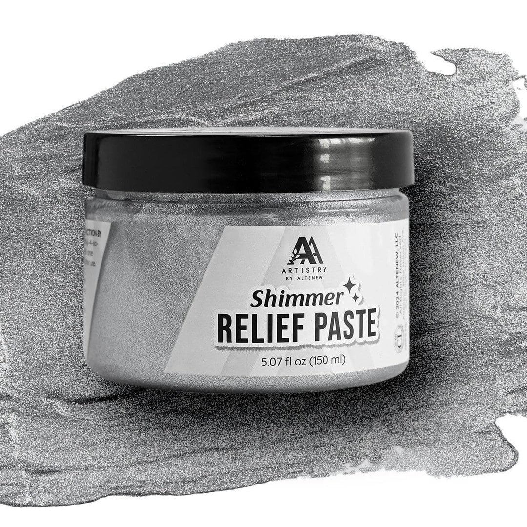 Shimmer Relief Paste - Silver