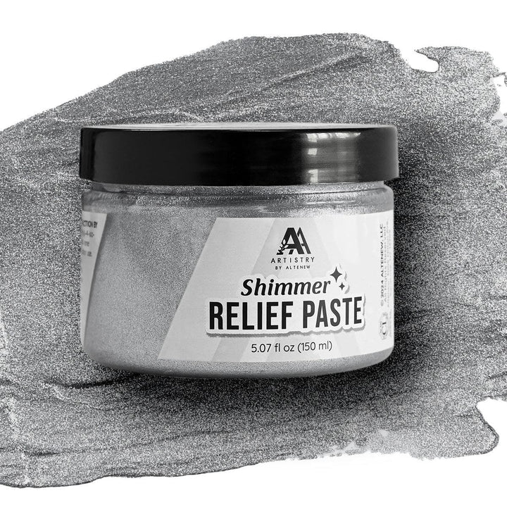 Shimmer Relief Paste - Silver