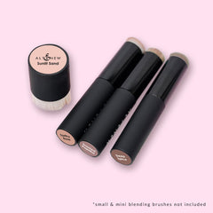 Ink Pads & Blending Brushes Label Set - Earthy Embrace