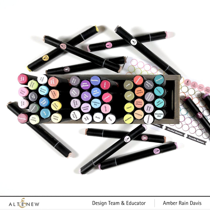 Altenew Decals Marker Toppers Decal Set - Small