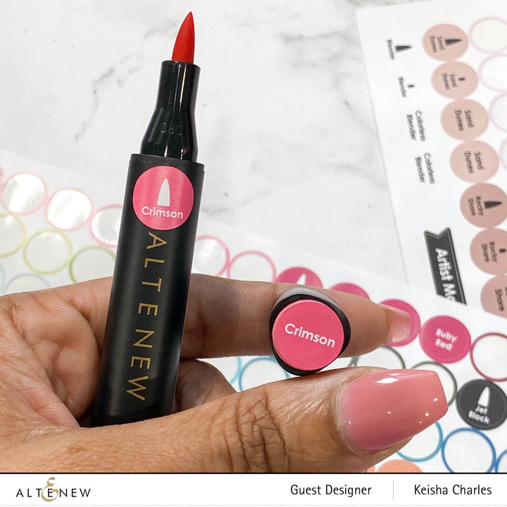 Altenew Decals Marker Toppers Decal Set - Small