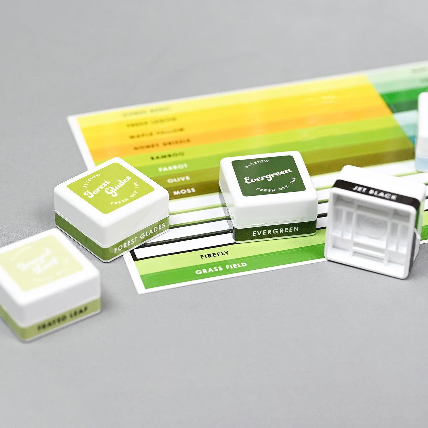 Mini Ink Cube Label Set - 36 Original Color Families | Altenew