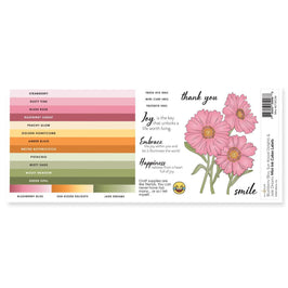 Mini Ink Cubes Label Set - Blushberry Bliss, Sun-Kissed Delights, Jade Dreams