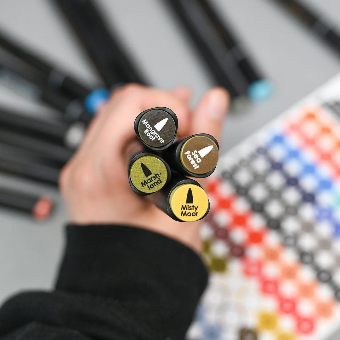 Misil Craft Decals Mystic & Beach Garden Marker Topper Label Set