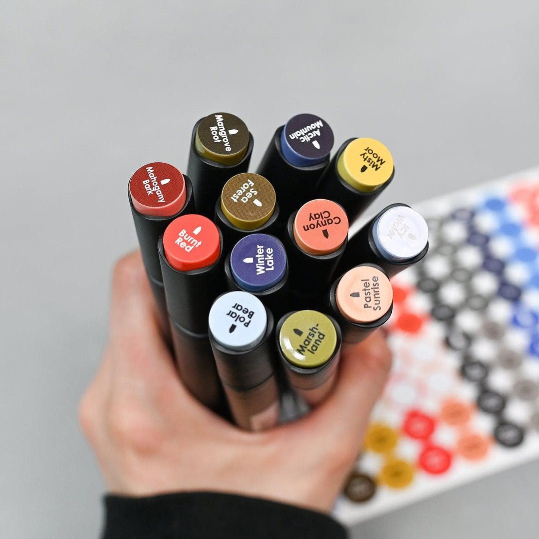 Misil Craft Decals Mystic & Beach Garden Marker Topper Label Set