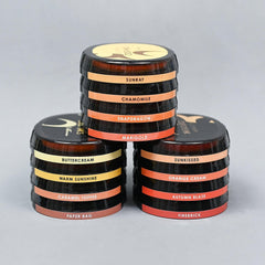 Misil Craft Decals Oval Ink Side Label Set - All Crisp Dye Ink Colors (3 Sheets)