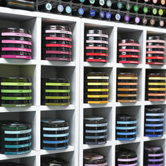 Misil Craft Decals Oval Ink Side Label Set - All Crisp Dye Ink Colors (3 Sheets)