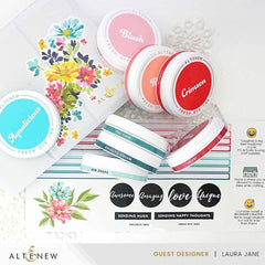 Round Ink Pads Label Set - 20 Fresh Dye Ink Bundle